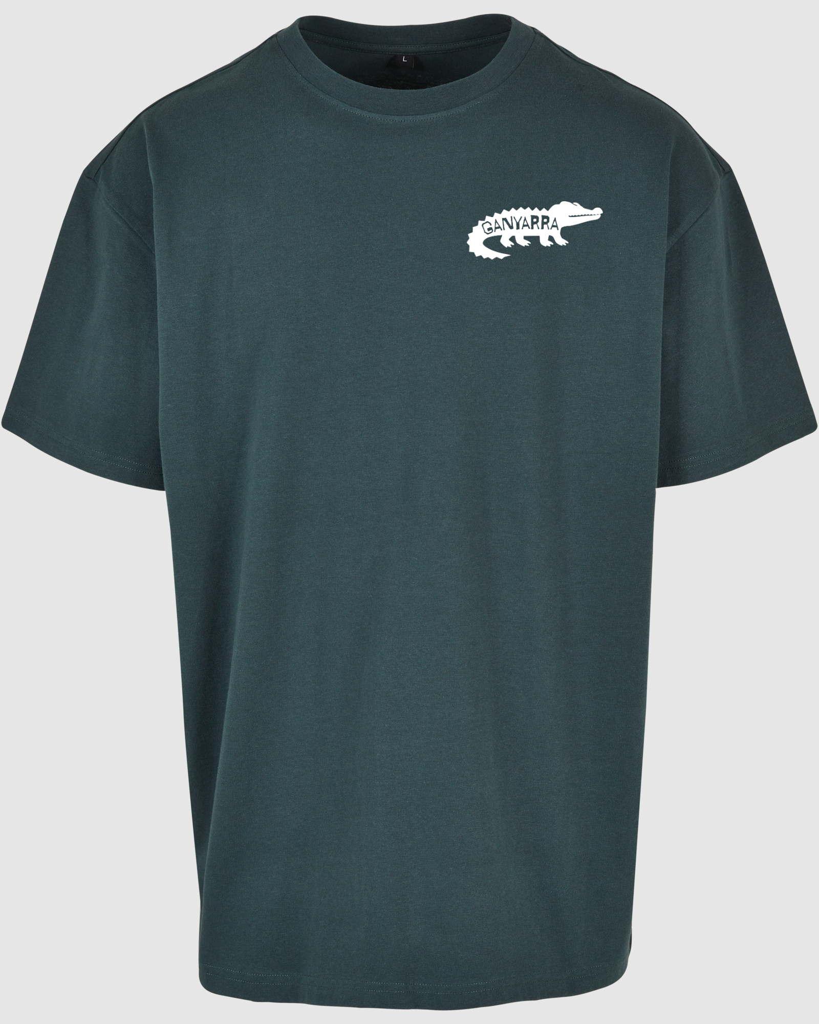 Ganyarra pocket tee – Bottle Green