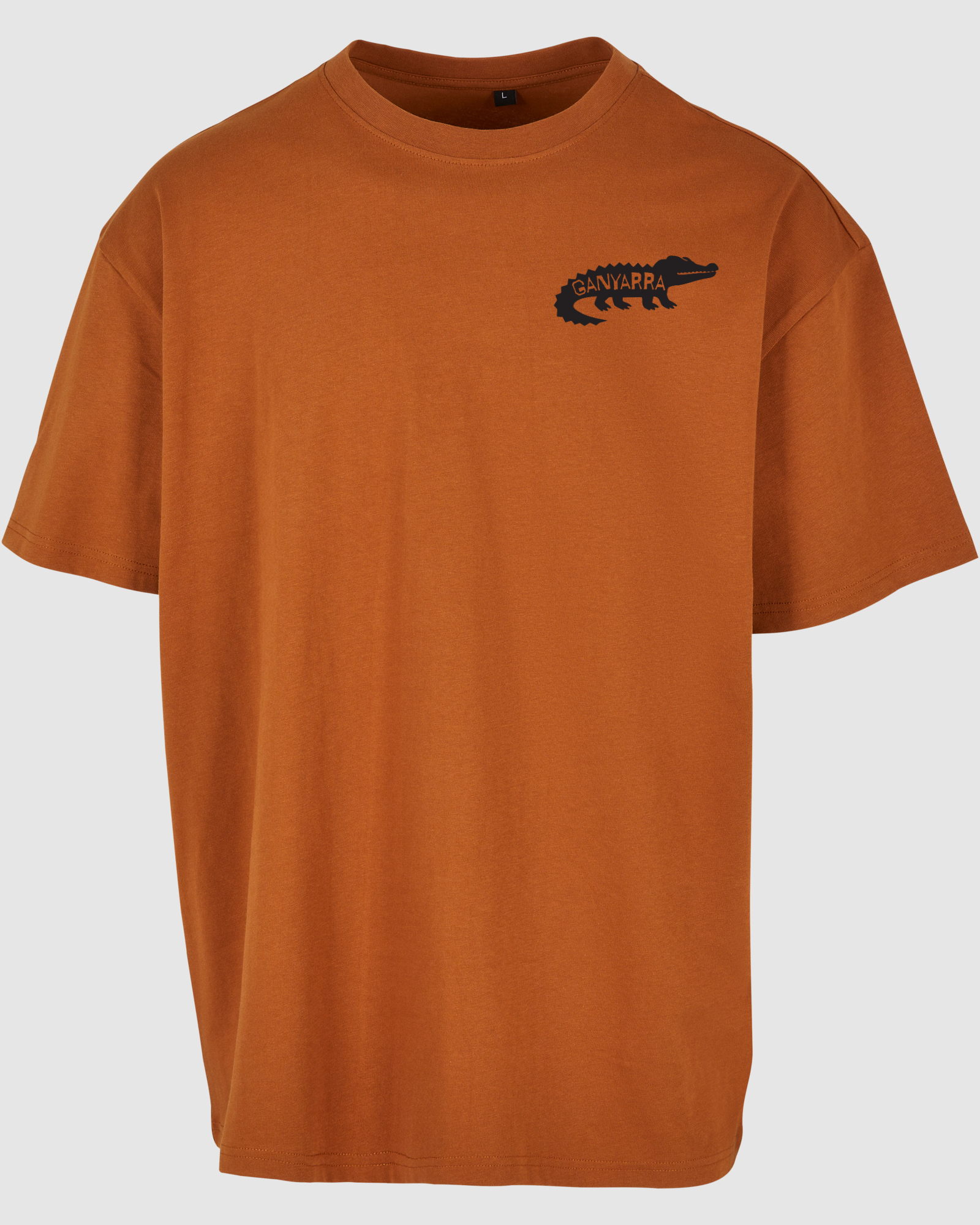 Ganyarra pocket tee – Burnt Orange